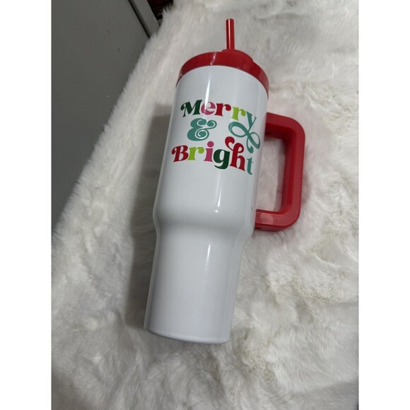 NEW CHRISTMAS y & bright christmas coffee Te Water tumbler in multicolored - Picture 9 of 9